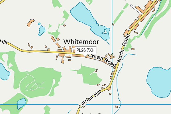 PL26 7XH map - OS VectorMap District (Ordnance Survey) PL26 7XH map - OS VectorMap District (Ordnance Survey)