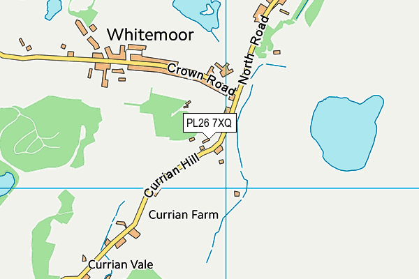 PL26 7XQ map - OS VectorMap District (Ordnance Survey) PL26 7XQ map - OS VectorMap District (Ordnance Survey)