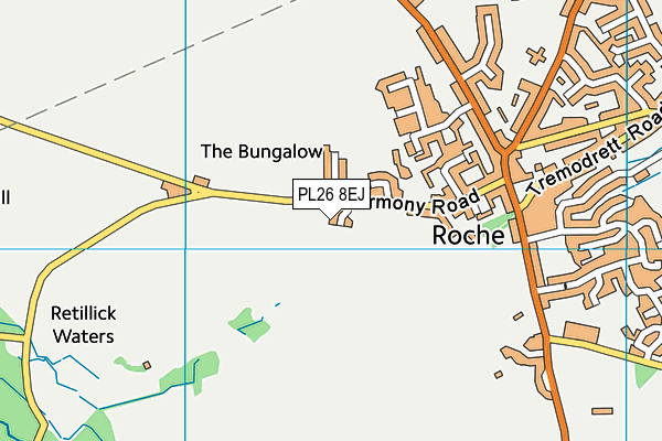 PL26 8EJ map - OS VectorMap District (Ordnance Survey) PL26 8EJ map - OS VectorMap District (Ordnance Survey)