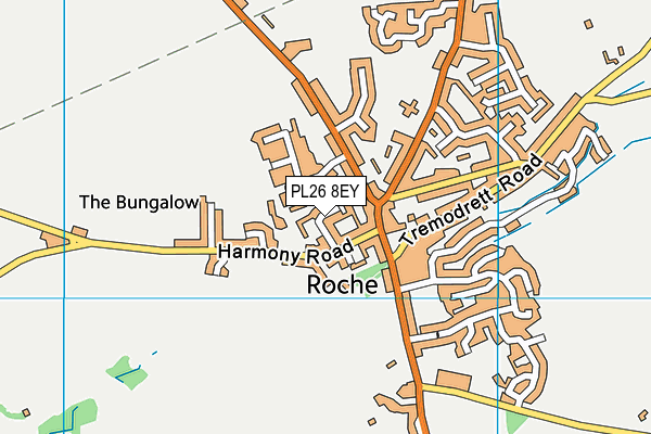 PL26 8EY map - OS VectorMap District (Ordnance Survey) PL26 8EY map - OS VectorMap District (Ordnance Survey)