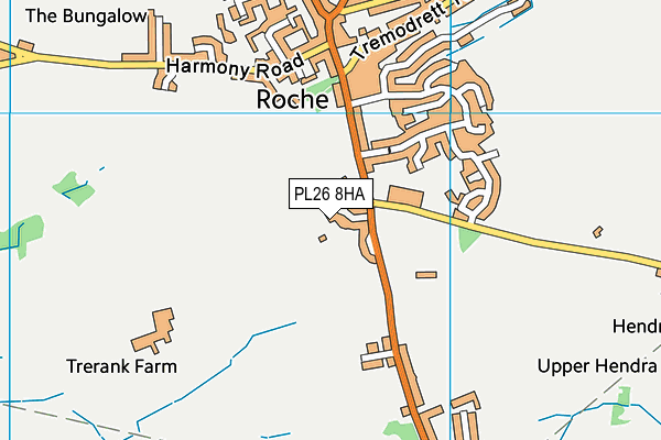 PL26 8HA map - OS VectorMap District (Ordnance Survey) PL26 8HA map - OS VectorMap District (Ordnance Survey)