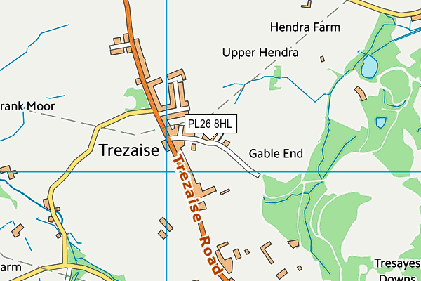 PL26 8HL map - OS VectorMap District (Ordnance Survey) PL26 8HL map - OS VectorMap District (Ordnance Survey)