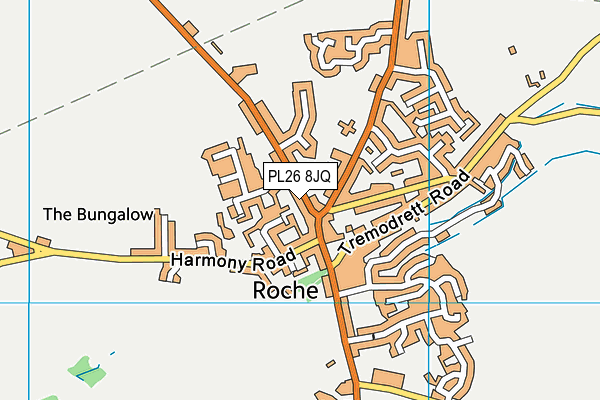 PL26 8JQ map - OS VectorMap District (Ordnance Survey) PL26 8JQ map - OS VectorMap District (Ordnance Survey)