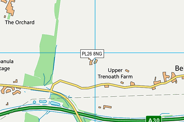 PL26 8NG map - OS VectorMap District (Ordnance Survey) PL26 8NG map - OS VectorMap District (Ordnance Survey)