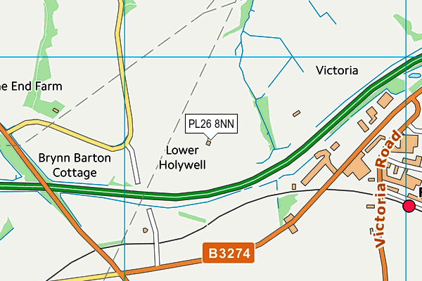 PL26 8NN map - OS VectorMap District (Ordnance Survey) PL26 8NN map - OS VectorMap District (Ordnance Survey)