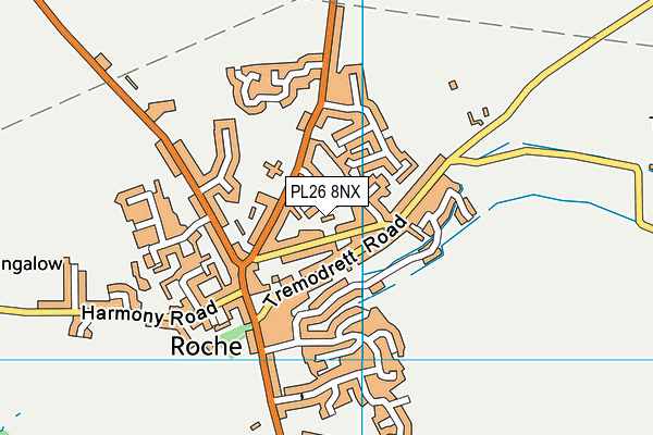 PL26 8NX map - OS VectorMap District (Ordnance Survey) PL26 8NX map - OS VectorMap District (Ordnance Survey)