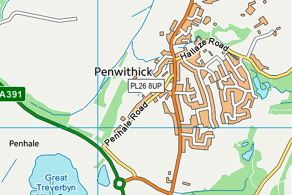 PL26 8UP map - OS VectorMap District (Ordnance Survey) PL26 8UP map - OS VectorMap District (Ordnance Survey)