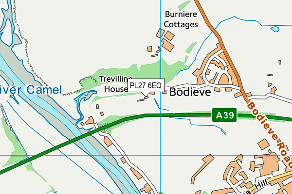 PL27 6EQ map - OS VectorMap District (Ordnance Survey) PL27 6EQ map - OS VectorMap District (Ordnance Survey)