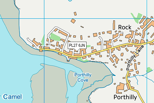 PL27 6JN map - OS VectorMap District (Ordnance Survey) PL27 6JN map - OS VectorMap District (Ordnance Survey)