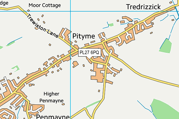 PL27 6PQ map - OS VectorMap District (Ordnance Survey) PL27 6PQ map - OS VectorMap District (Ordnance Survey)