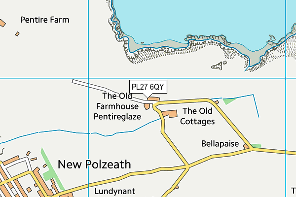 PL27 6QY map - OS VectorMap District (Ordnance Survey) PL27 6QY map - OS VectorMap District (Ordnance Survey)