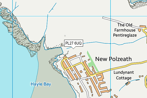 PL27 6UQ map - OS VectorMap District (Ordnance Survey) PL27 6UQ map - OS VectorMap District (Ordnance Survey)