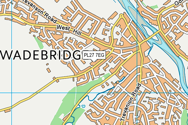 PL27 7EG map - OS VectorMap District (Ordnance Survey) PL27 7EG map - OS VectorMap District (Ordnance Survey)