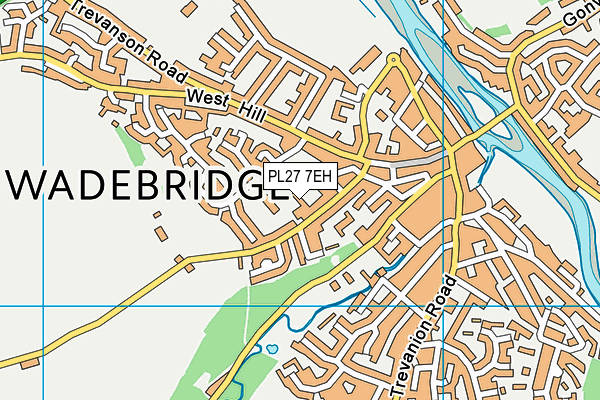PL27 7EH map - OS VectorMap District (Ordnance Survey) PL27 7EH map - OS VectorMap District (Ordnance Survey)