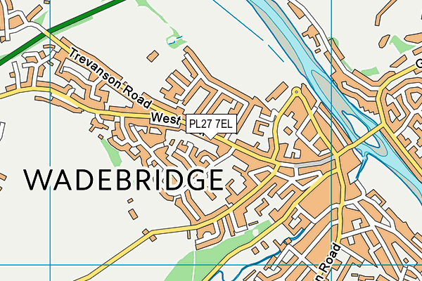 PL27 7EL map - OS VectorMap District (Ordnance Survey) PL27 7EL map - OS VectorMap District (Ordnance Survey)