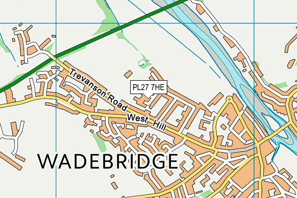 PL27 7HE map - OS VectorMap District (Ordnance Survey) PL27 7HE map - OS VectorMap District (Ordnance Survey)