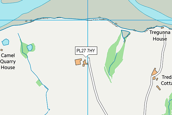 PL27 7HY map - OS VectorMap District (Ordnance Survey) PL27 7HY map - OS VectorMap District (Ordnance Survey)