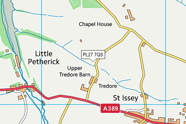 PL27 7QS map - OS VectorMap District (Ordnance Survey) PL27 7QS map - OS VectorMap District (Ordnance Survey)
