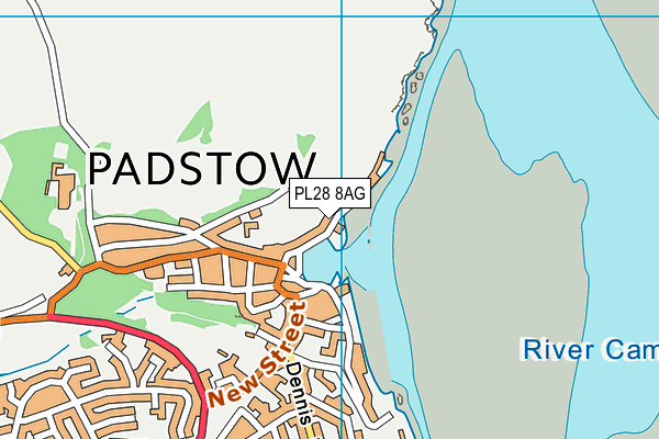 PL28 8AG map - OS VectorMap District (Ordnance Survey) PL28 8AG map - OS VectorMap District (Ordnance Survey)