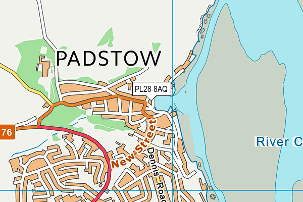 PL28 8AQ map - OS VectorMap District (Ordnance Survey) PL28 8AQ map - OS VectorMap District (Ordnance Survey)