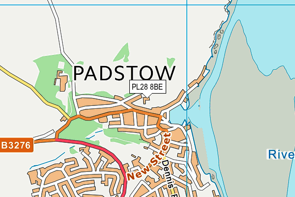 PL28 8BE map - OS VectorMap District (Ordnance Survey) PL28 8BE map - OS VectorMap District (Ordnance Survey)