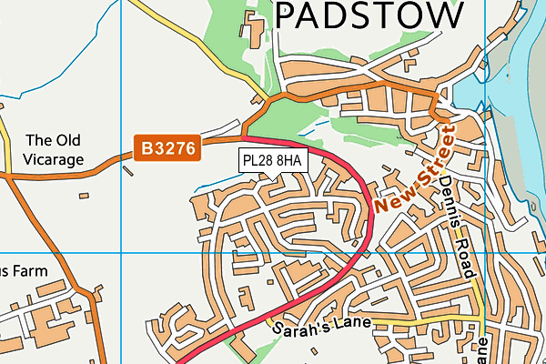 PL28 8HA map - OS VectorMap District (Ordnance Survey) PL28 8HA map - OS VectorMap District (Ordnance Survey)
