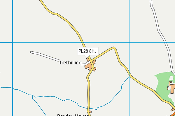 PL28 8HJ map - OS VectorMap District (Ordnance Survey) PL28 8HJ map - OS VectorMap District (Ordnance Survey)