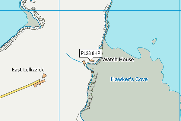 PL28 8HP map - OS VectorMap District (Ordnance Survey) PL28 8HP map - OS VectorMap District (Ordnance Survey)
