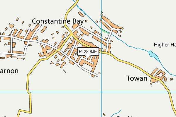 PL28 8JE map - OS VectorMap District (Ordnance Survey) PL28 8JE map - OS VectorMap District (Ordnance Survey)