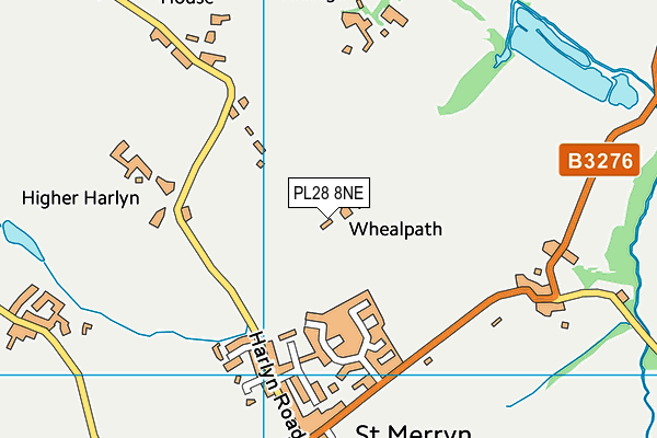 PL28 8NE map - OS VectorMap District (Ordnance Survey) PL28 8NE map - OS VectorMap District (Ordnance Survey)