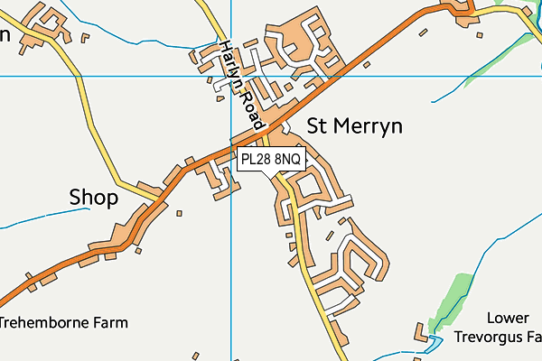 PL28 8NQ map - OS VectorMap District (Ordnance Survey) PL28 8NQ map - OS VectorMap District (Ordnance Survey)