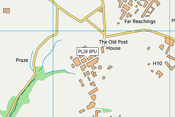 PL28 8PU map - OS VectorMap District (Ordnance Survey) PL28 8PU map - OS VectorMap District (Ordnance Survey)