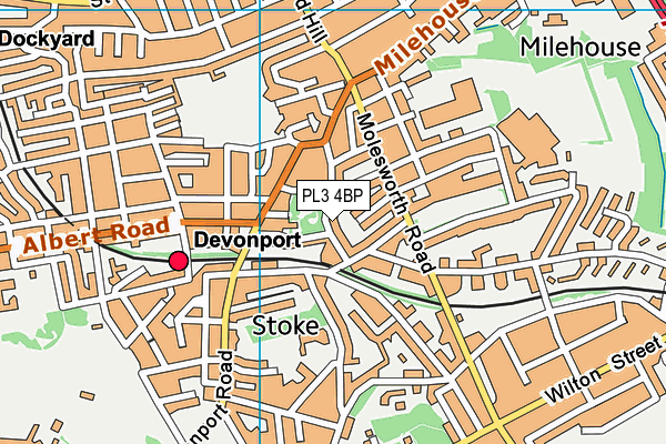 PL3 4BP map - OS VectorMap District (Ordnance Survey) PL3 4BP map - OS VectorMap District (Ordnance Survey)