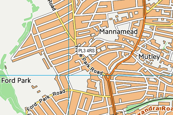 PL3 4RS map - OS VectorMap District (Ordnance Survey) PL3 4RS map - OS VectorMap District (Ordnance Survey)