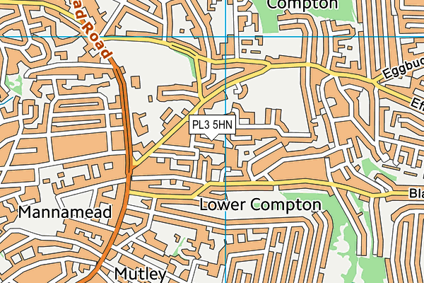 PL3 5HN map - OS VectorMap District (Ordnance Survey) PL3 5HN map - OS VectorMap District (Ordnance Survey)