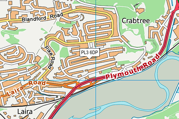 PL3 6DP map - OS VectorMap District (Ordnance Survey) PL3 6DP map - OS VectorMap District (Ordnance Survey)