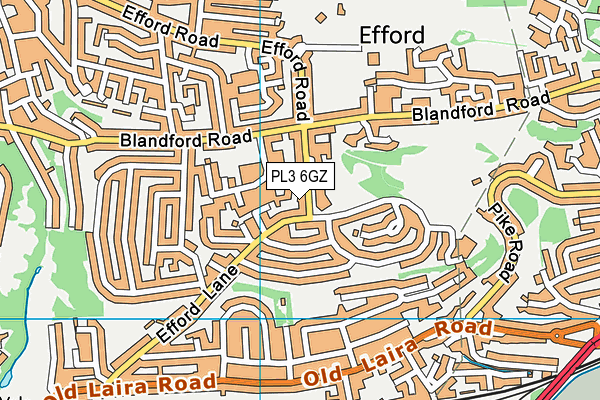 PL3 6GZ map - OS VectorMap District (Ordnance Survey) PL3 6GZ map - OS VectorMap District (Ordnance Survey)