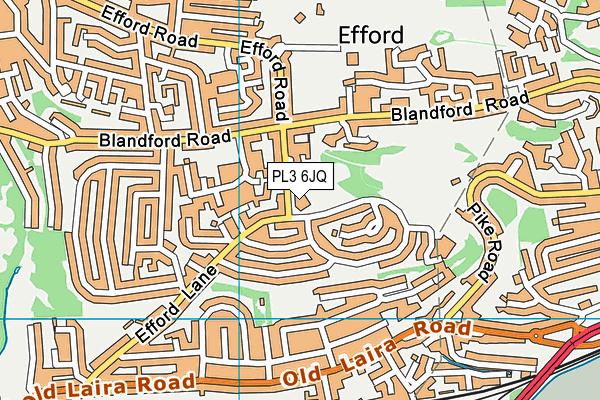 PL3 6JQ map - OS VectorMap District (Ordnance Survey) PL3 6JQ map - OS VectorMap District (Ordnance Survey)