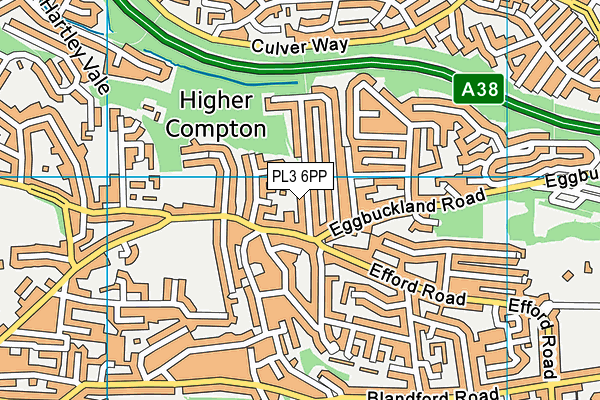 PL3 6PP map - OS VectorMap District (Ordnance Survey) PL3 6PP map - OS VectorMap District (Ordnance Survey)