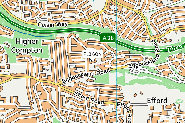 PL3 6QN map - OS VectorMap District (Ordnance Survey) PL3 6QN map - OS VectorMap District (Ordnance Survey)