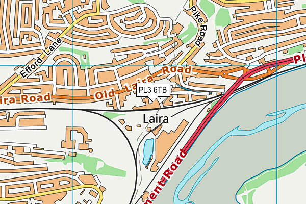 PL3 6TB map - OS VectorMap District (Ordnance Survey) PL3 6TB map - OS VectorMap District (Ordnance Survey)