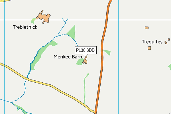 PL30 3DD map - OS VectorMap District (Ordnance Survey) PL30 3DD map - OS VectorMap District (Ordnance Survey)