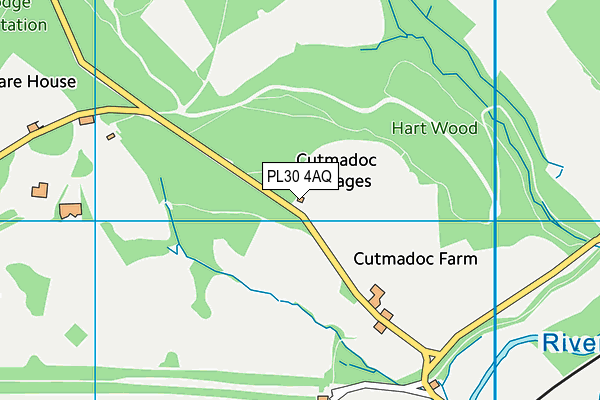 PL30 4AQ map - OS VectorMap District (Ordnance Survey) PL30 4AQ map - OS VectorMap District (Ordnance Survey)