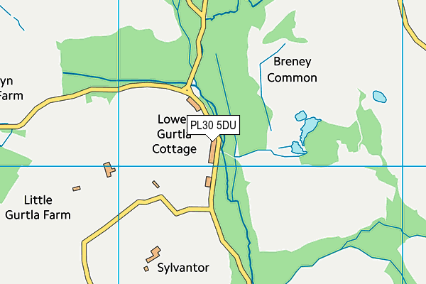 PL30 5DU map - OS VectorMap District (Ordnance Survey) PL30 5DU map - OS VectorMap District (Ordnance Survey)