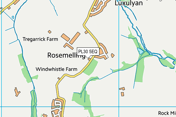 PL30 5EQ map - OS VectorMap District (Ordnance Survey) PL30 5EQ map - OS VectorMap District (Ordnance Survey)