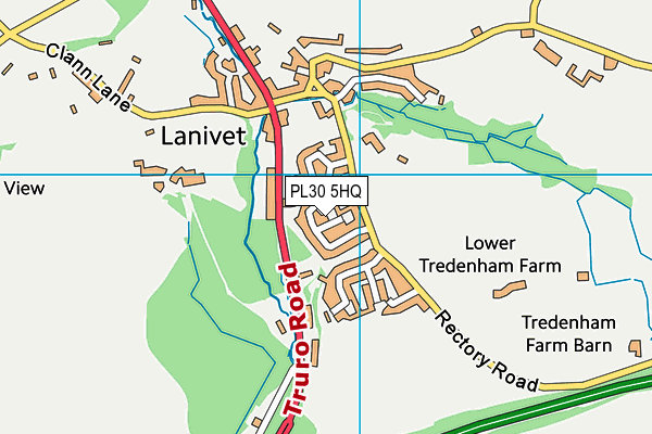 PL30 5HQ map - OS VectorMap District (Ordnance Survey) PL30 5HQ map - OS VectorMap District (Ordnance Survey)