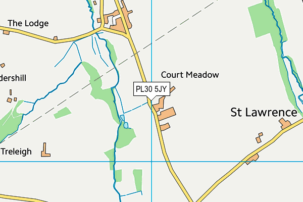 PL30 5JY map - OS VectorMap District (Ordnance Survey) PL30 5JY map - OS VectorMap District (Ordnance Survey)
