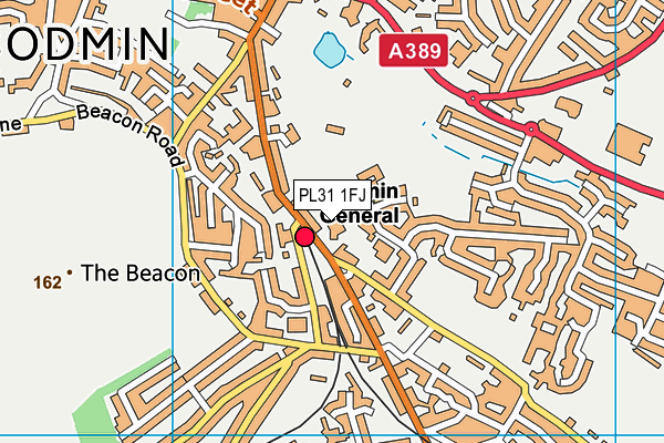 PL31 1FJ map - OS VectorMap District (Ordnance Survey) PL31 1FJ map - OS VectorMap District (Ordnance Survey)