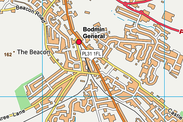 PL31 1FL map - OS VectorMap District (Ordnance Survey) PL31 1FL map - OS VectorMap District (Ordnance Survey)