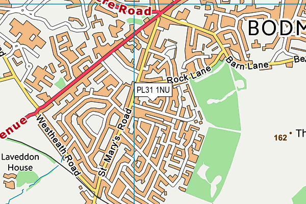 PL31 1NU map - OS VectorMap District (Ordnance Survey) PL31 1NU map - OS VectorMap District (Ordnance Survey)
